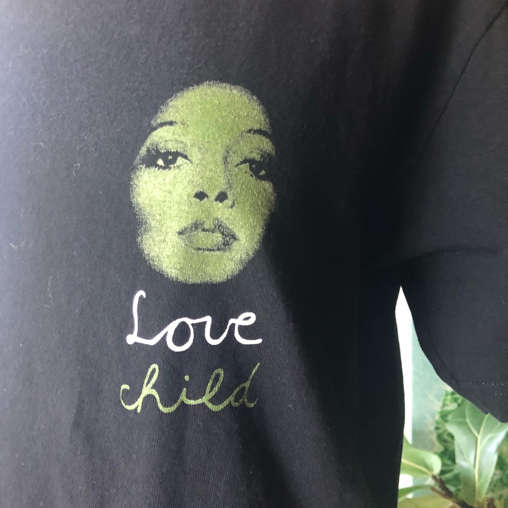 FTC Love Child Black Tee - Picture 2 of 4